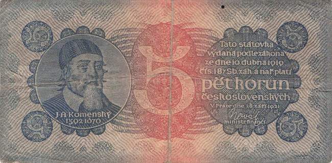 5 Kronen 1921 p.15 Serie 2